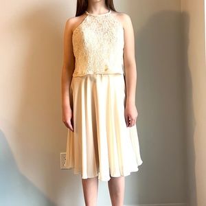 New party Dress With Tag Light Yellow Colour for girl